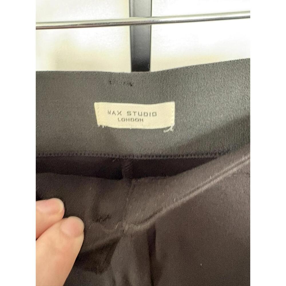 Max Studio Ponte Wide Leg Trousers M - Picture 3 of 8